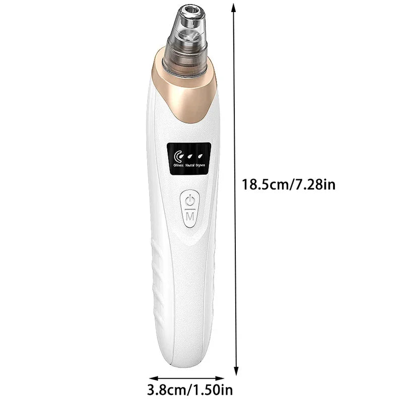 Electric Blackhead Remover Vacuum Cleaner Black Spots Removal Facial Deep Cleansing Pore Cleaner Machine Face Skin Care Tools