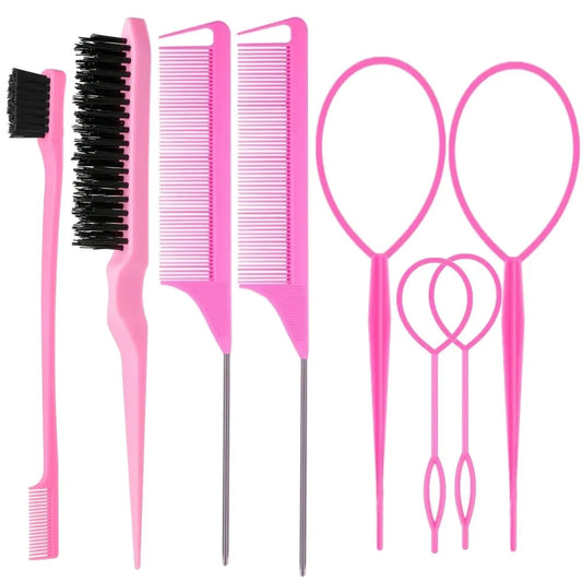 FREE 8-Piece Hair Styling Comb Set