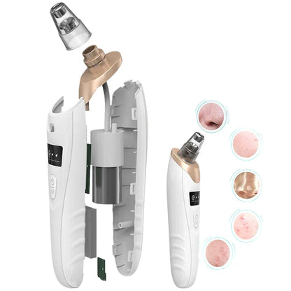 Electric Blackhead Remover Vacuum Cleaner Black Spots Removal Facial Deep Cleansing Pore Cleaner Machine Face Skin Care Tools