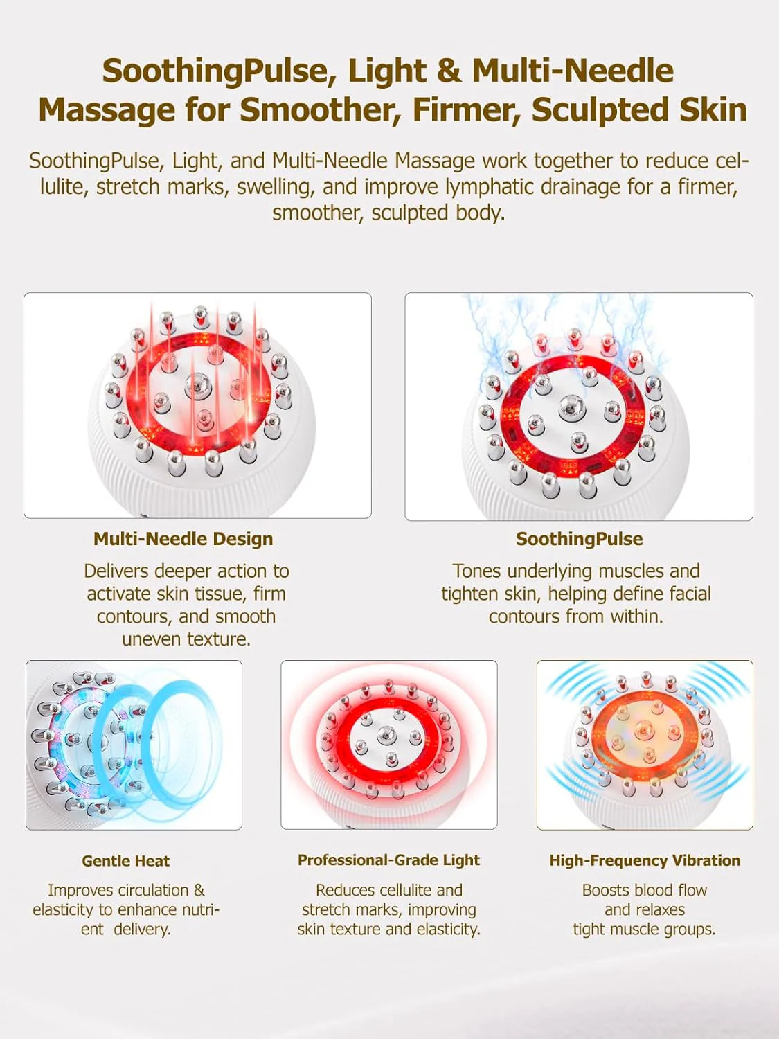 Mystara™ Lymphatic Drainage Massager