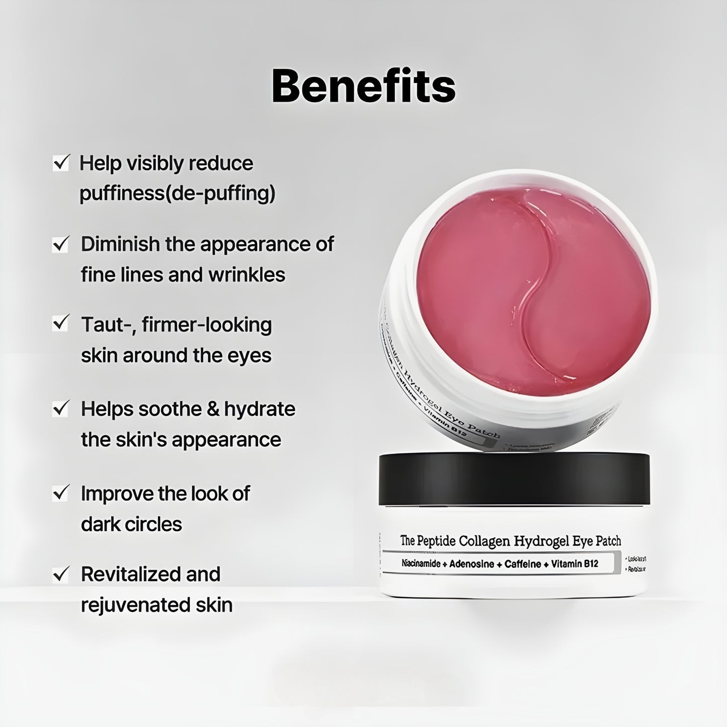 Mystara™ Peptide Collagen Hydrogel Eye Patches
