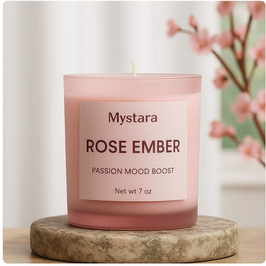 Free Rose Ember Candle